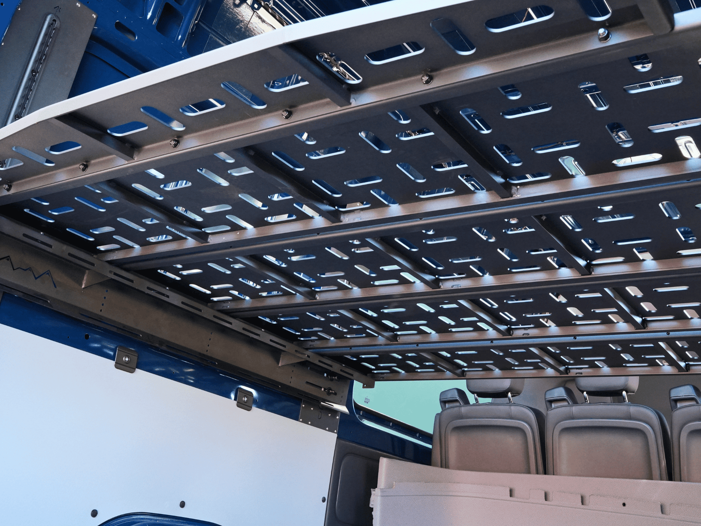 SPRINTER VAN PLATFORM 4-PANEL ALL ALUMINUM BED SYSTEM