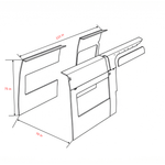 Custom Plywood Interior Wall Panels for Sprinter 144" WB | Vankea