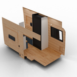 Vankea Ford Transit 148" WB Interior Wall Panel Set