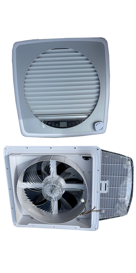 Cryonex Roof Ventilation Fan – 14” x 14” RV/Van Roof Vent