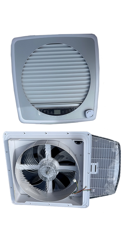 Cryonex Roof Ventilation Fan – 14” x 14” RV/Van Roof Vent