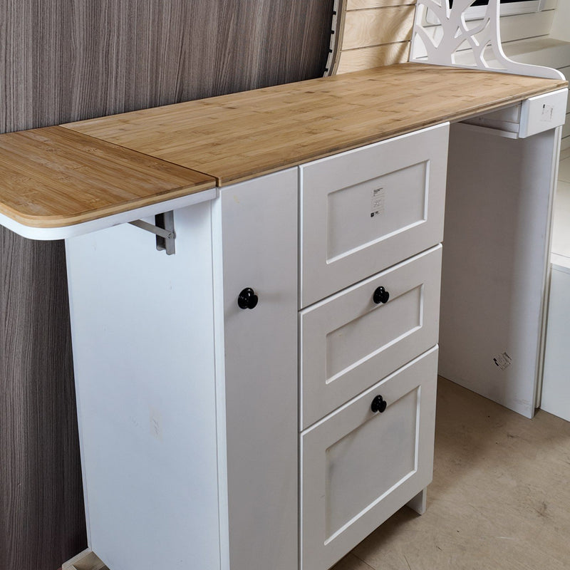White Kitchen Storage Cabinet