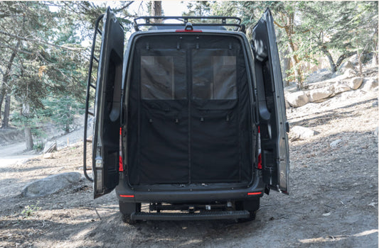 RV Screen Door Rear View