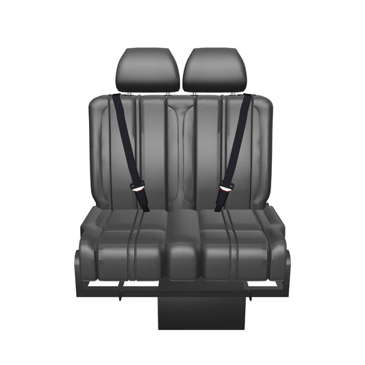 Swivel Double Van Seat with Recline & Bed Conversion